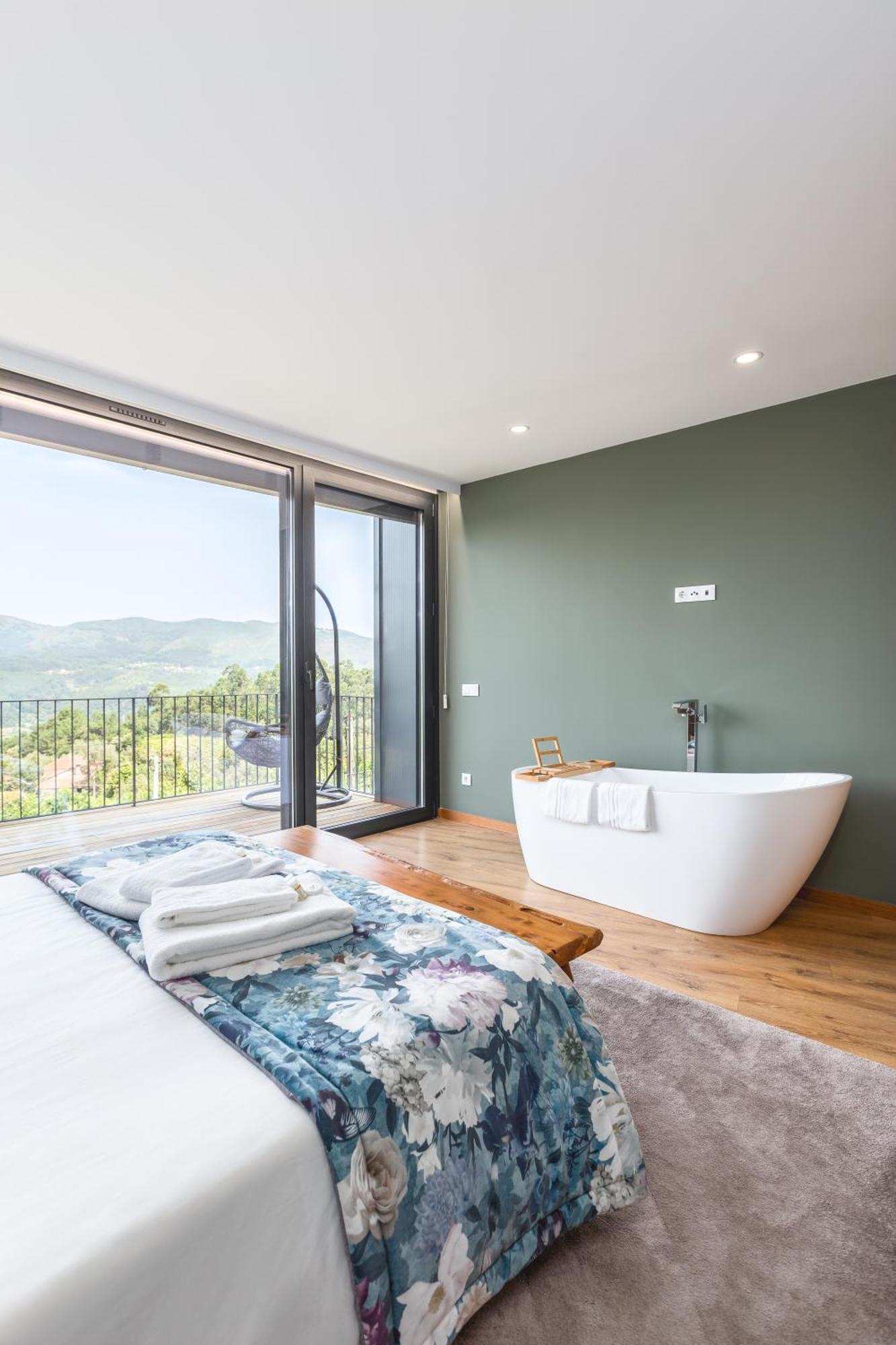 Casas De Bouro 1 Casa Das Hortensias 特拉什杜博鲁 外观 照片