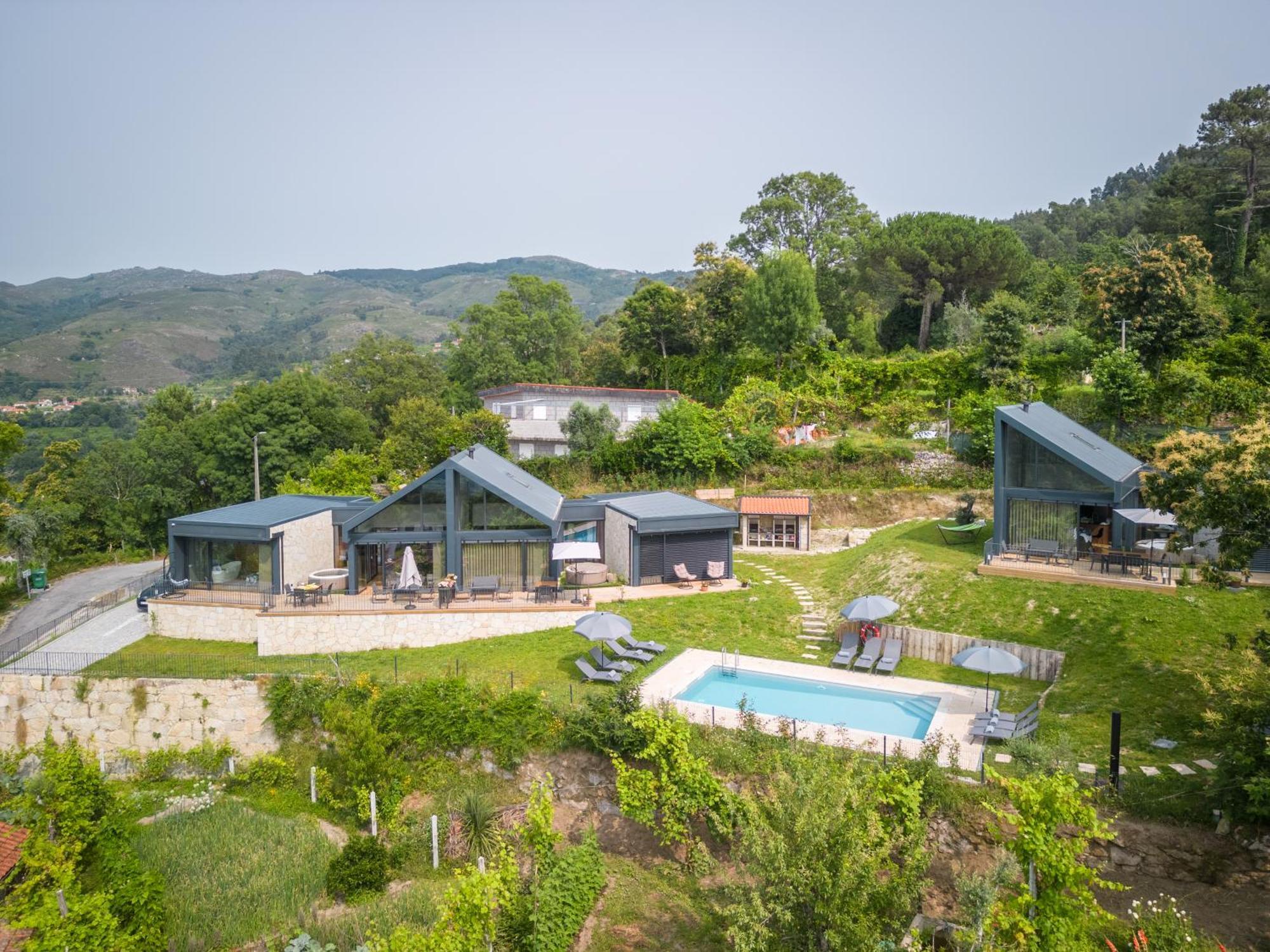 Casas De Bouro 1 Casa Das Hortensias 特拉什杜博鲁 外观 照片
